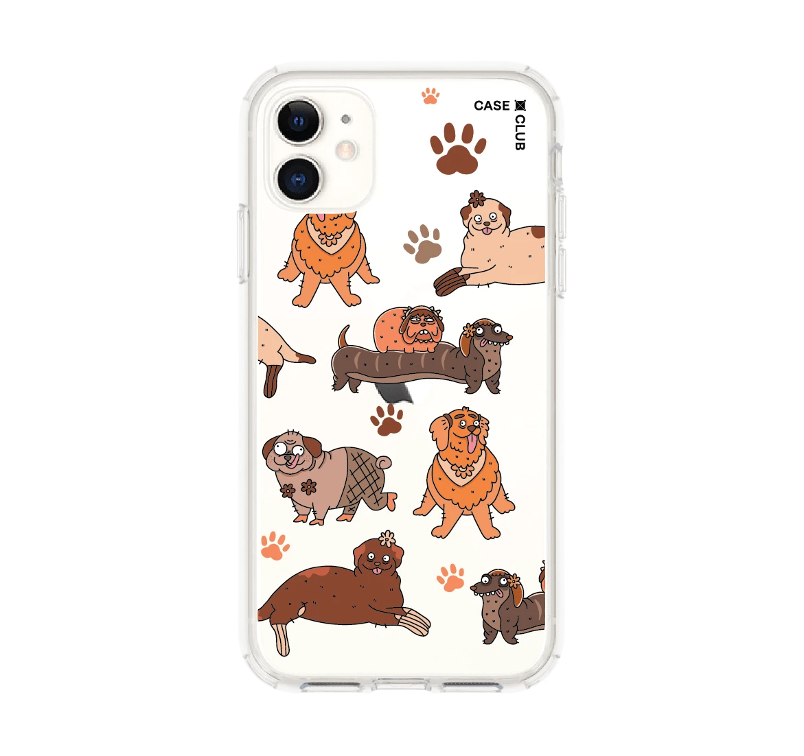 เคสใส iphone 11 หมามอมแมมจอมป่วน